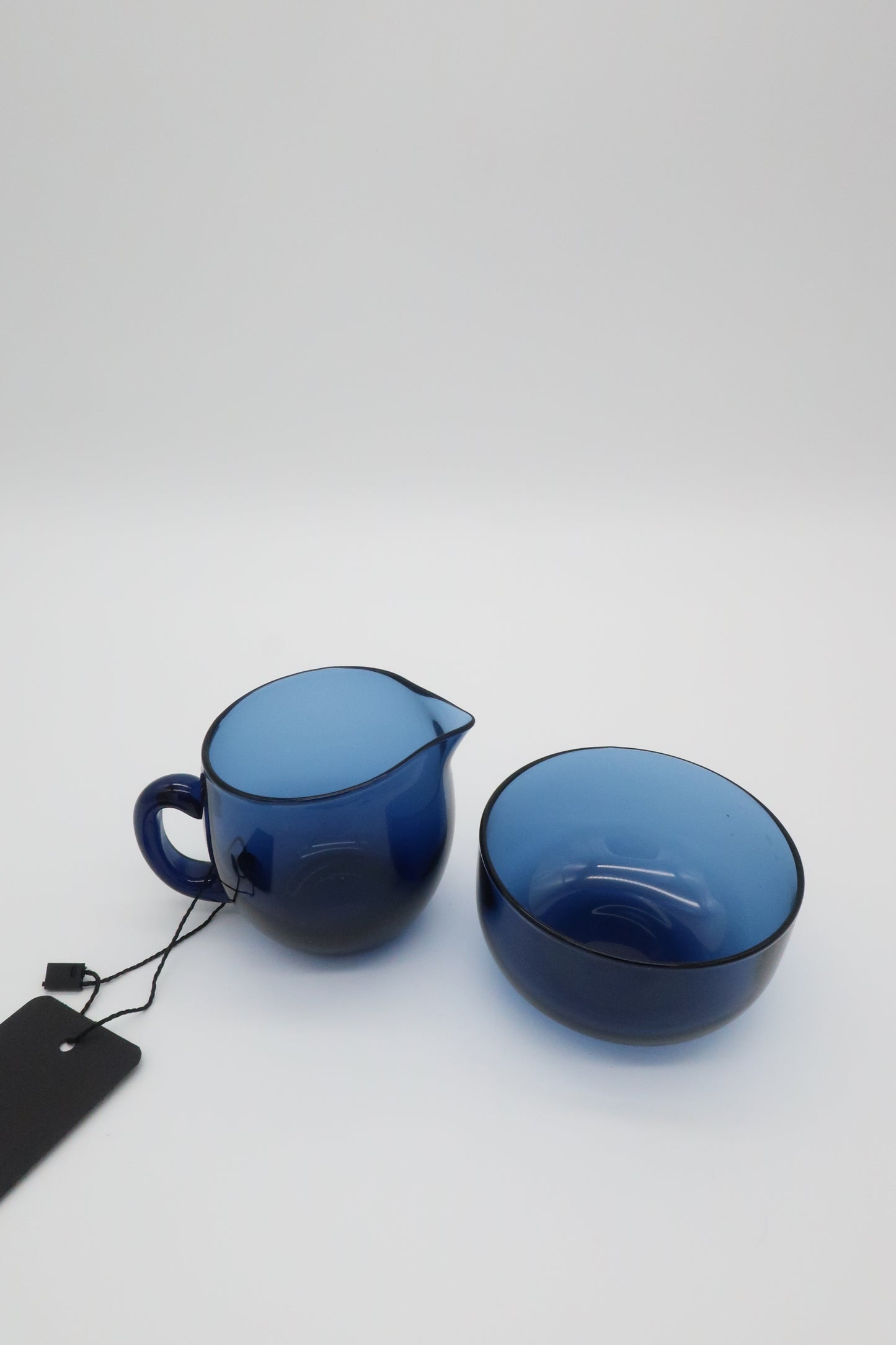 Littala Tapio Wirkkala Blue Sugar / Creamer Set