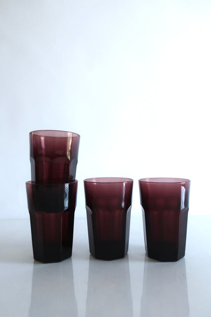 Libbey Amethyst Tumblers