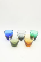 1970's Multi Colored Shotglasses