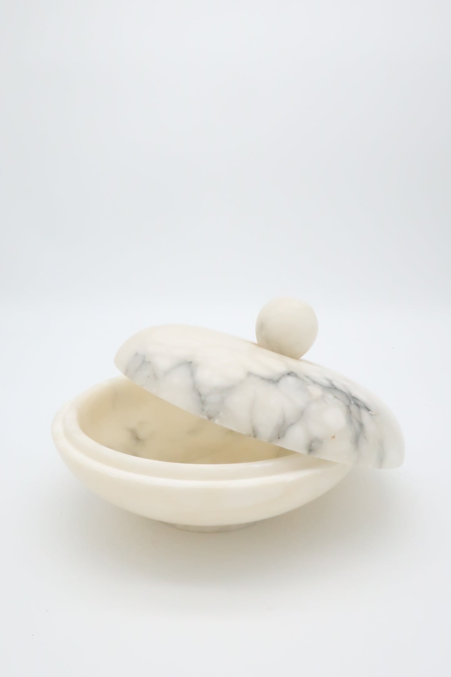 Alabaster Lidded Catch-all