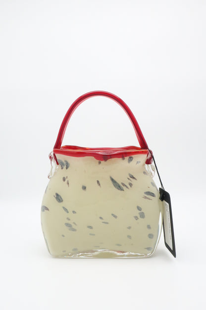 Red, Black and White Bag Base