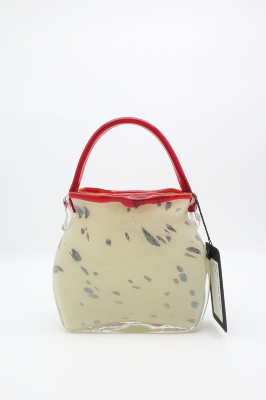 Red, Black and White Bag Base