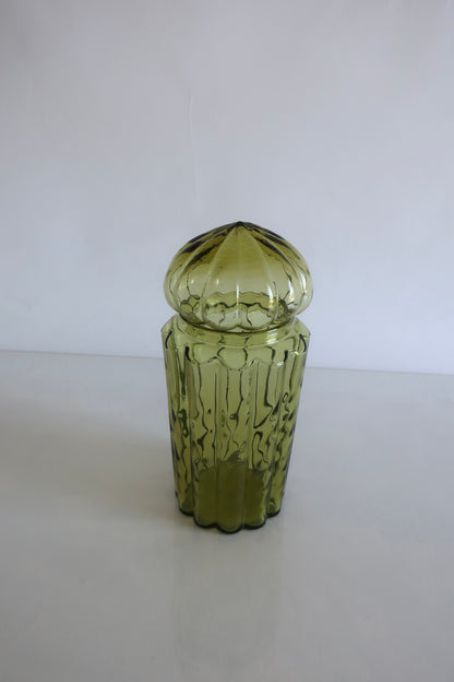 Empoli Green Lidded Canister