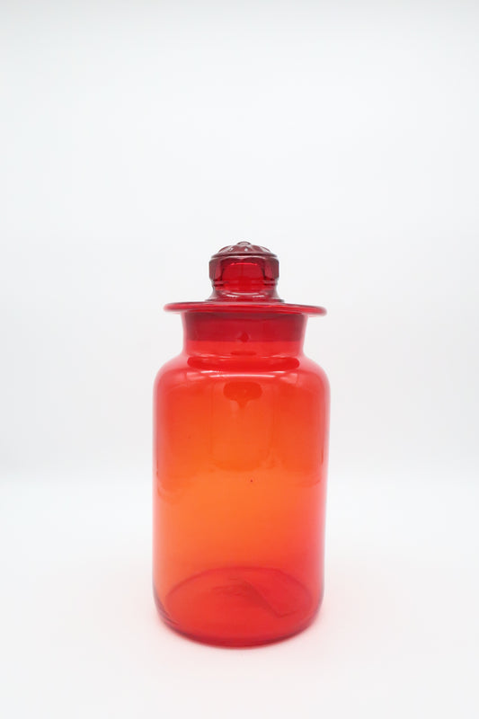 1960's Takahashi Japanese Red Canister