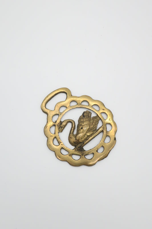 Brass Swan Bottle Opener