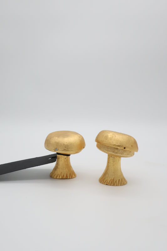 Gold Lidded Muhsrooms