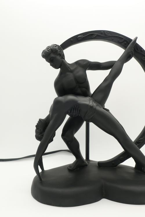 1980s Nude Dancers Lamp