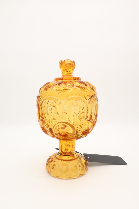 L.E. Smith Moon & Stars Compote