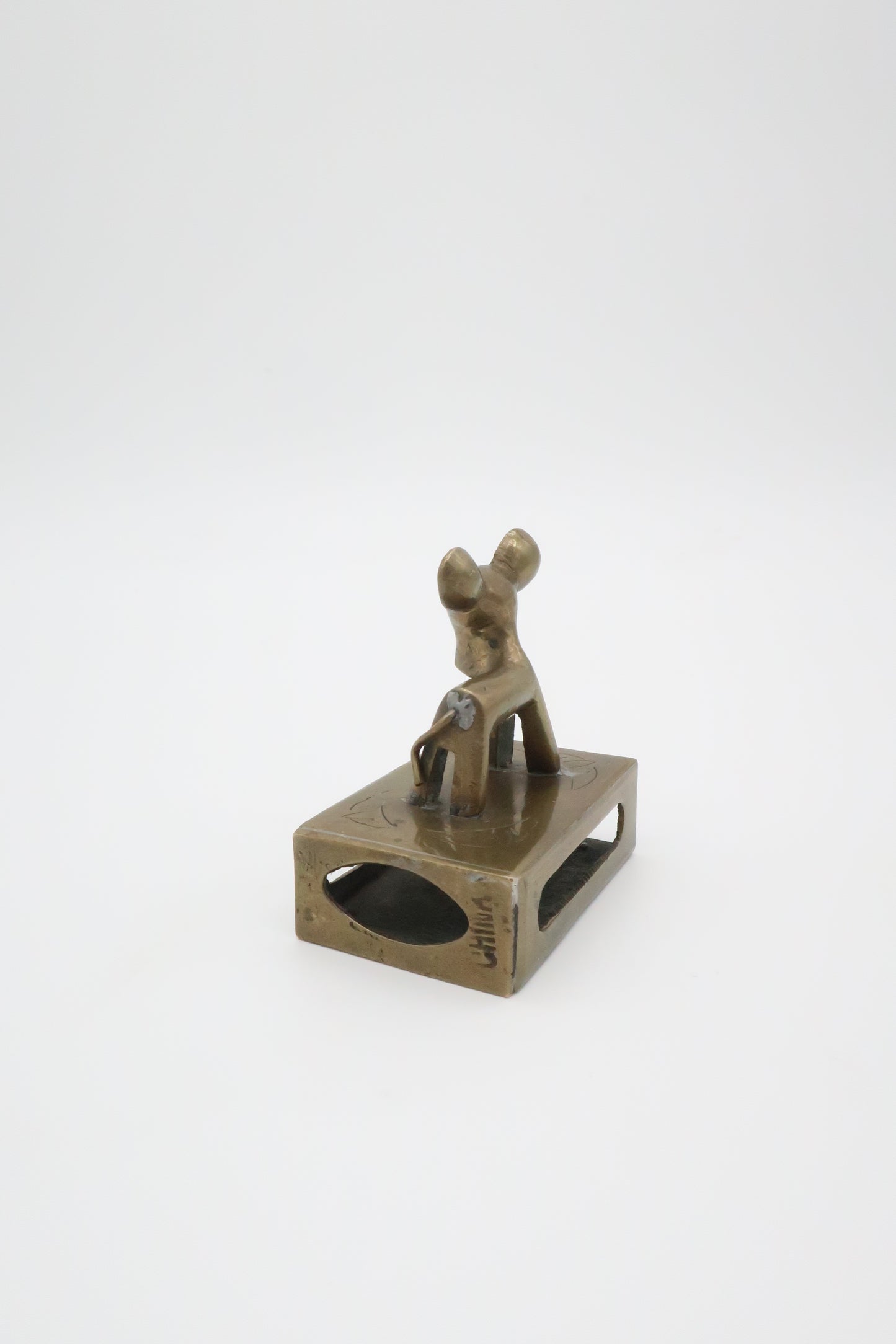 Brass Animal Matchstick Holder