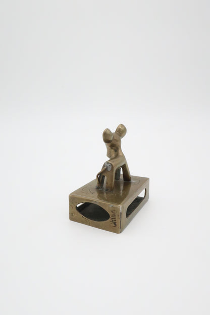 Brass Animal Matchstick Holder