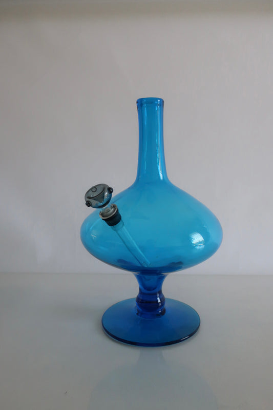 Wayne Husted Blenko Blue Piece