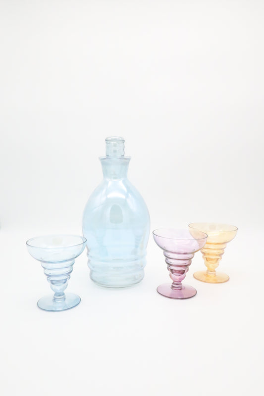 1920’s-40’s Depression Decanter Set