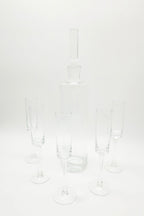 Clear Glass Decanter Set