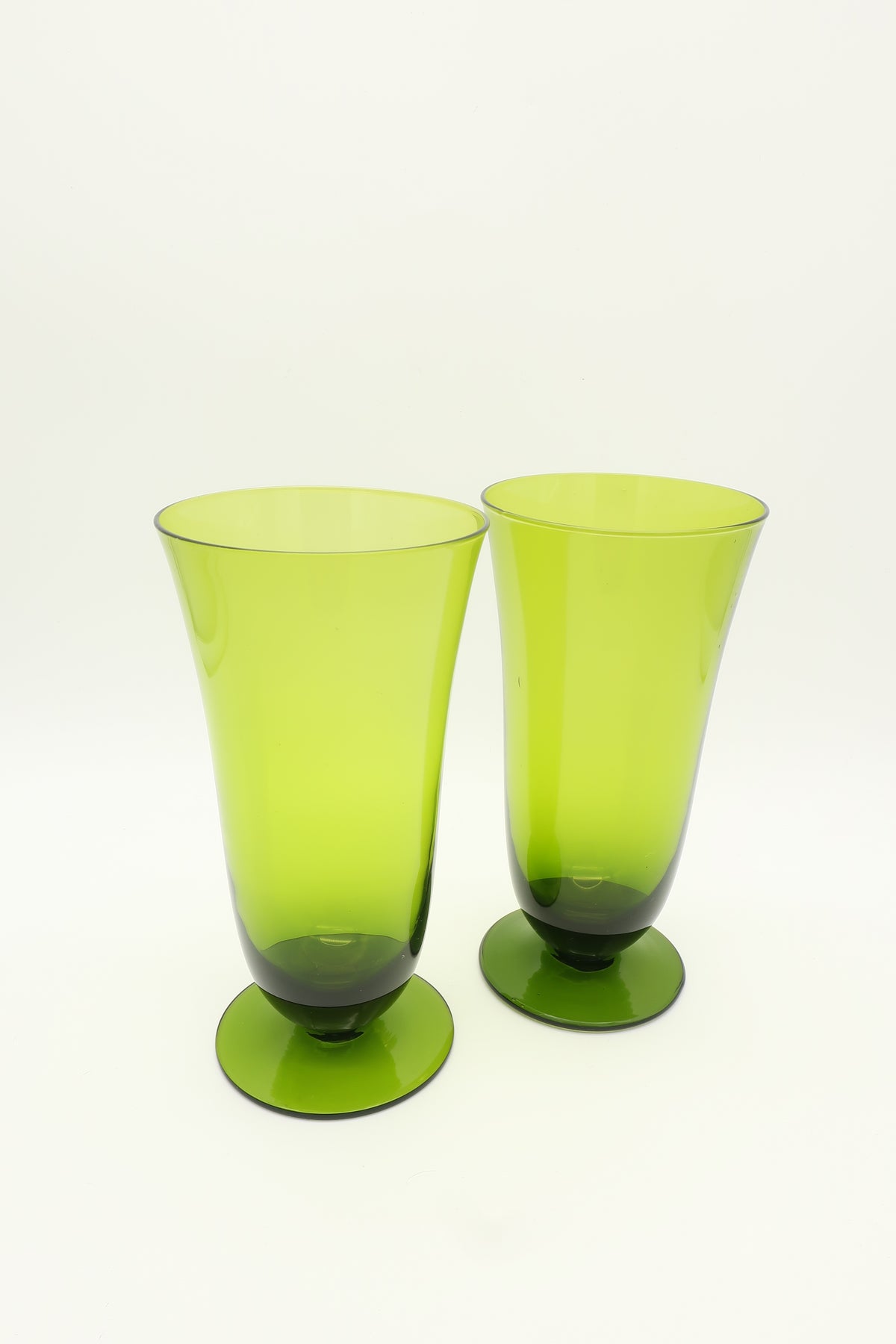 Green Highball Tumblers