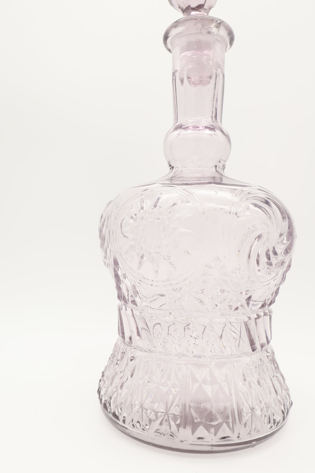 1920's Manganese Lilac Decanter