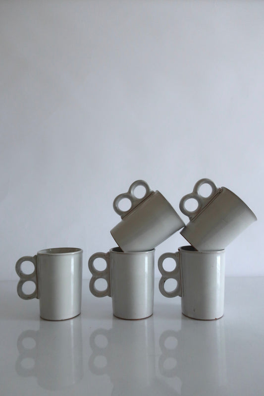 Ceramic Double Handle Mugs