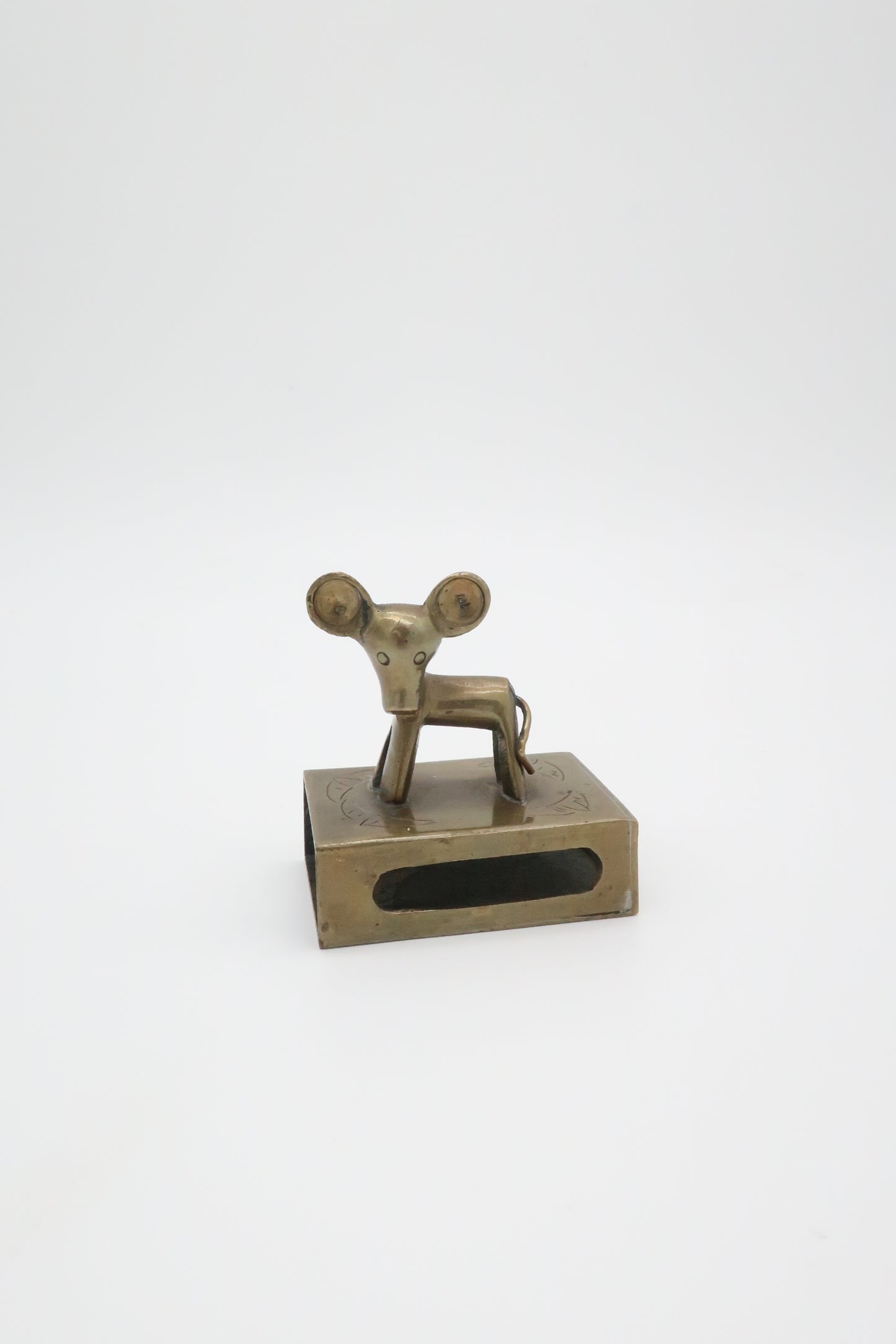 Brass Animal Matchstick Holder