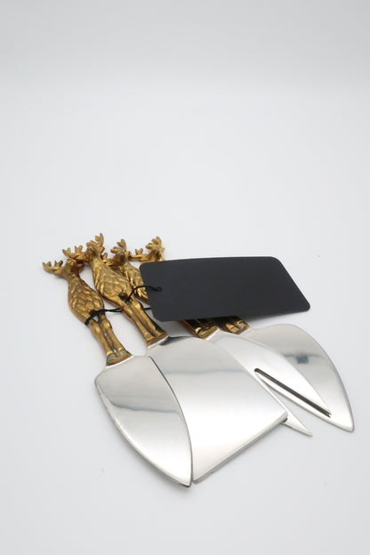 Holiday Reindeer Cheese Knives