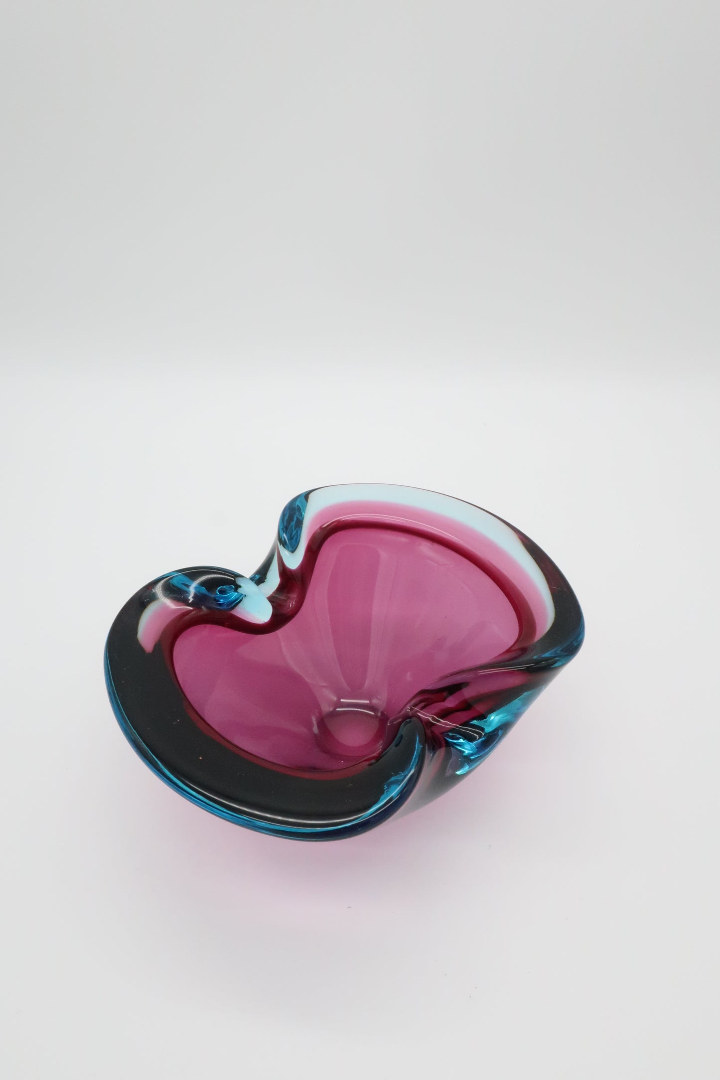 Murano Sommerso Amethyst & Blue Catch-all