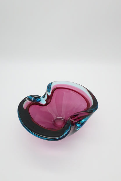 Murano Sommerso Amethyst & Blue Catch-all