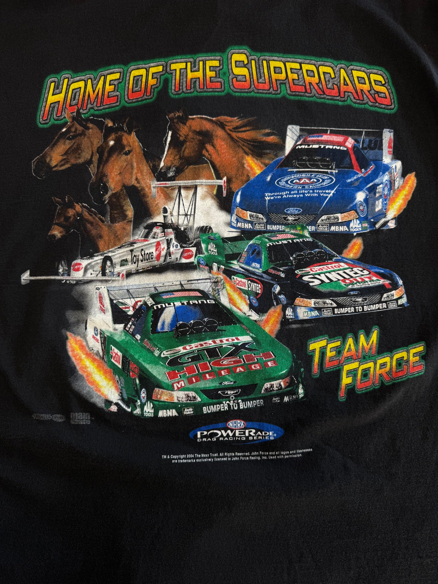 2004 Drag Race Team Force Tee
