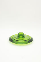 Round Green Taper Candle Holder