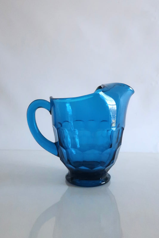 Viking Georgian Blue Pitcher