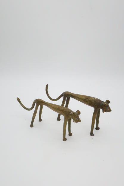 Antique Brass Cheetah