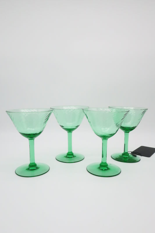 Green Glass Coupes