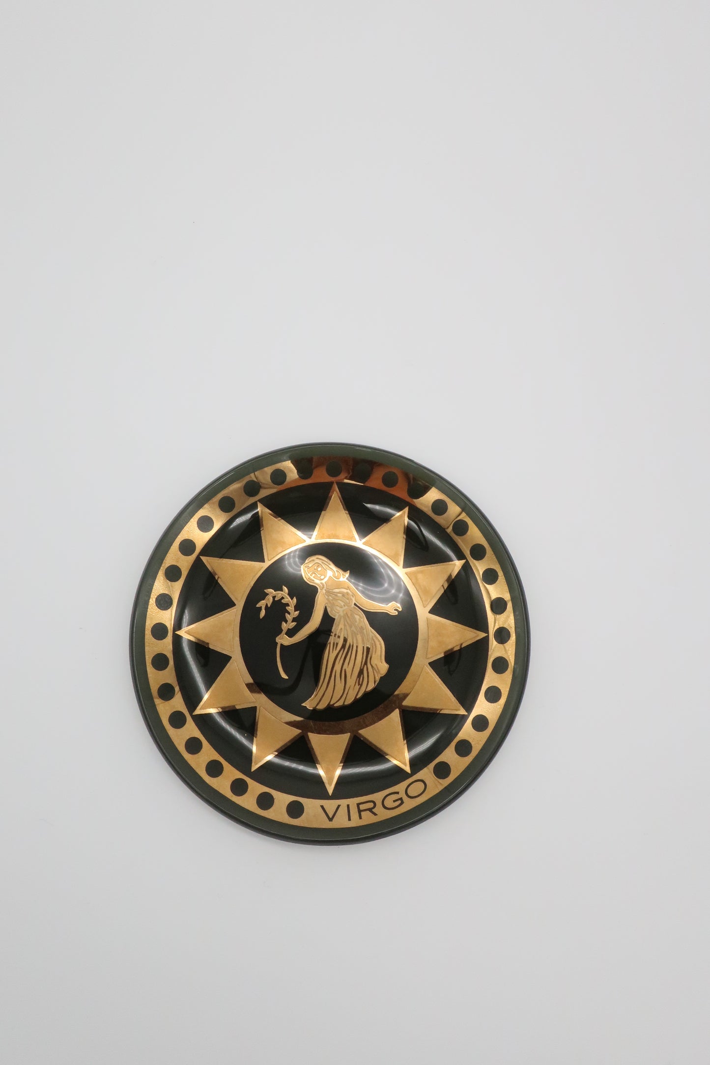 Virgo Black & Gold Catch-all