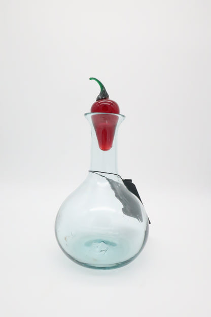 Handblown Chili Decanter