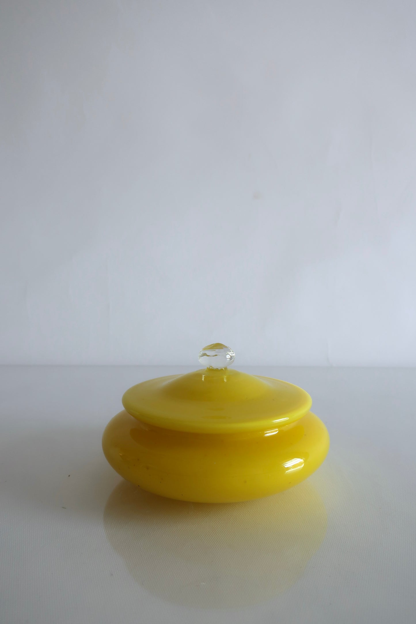 Novy Bor Yellow Lidded Catch-all