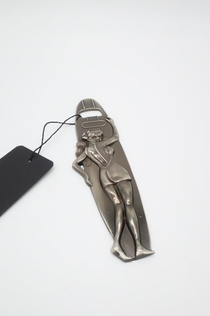 Pin Up Surf Silver Bottle Opener