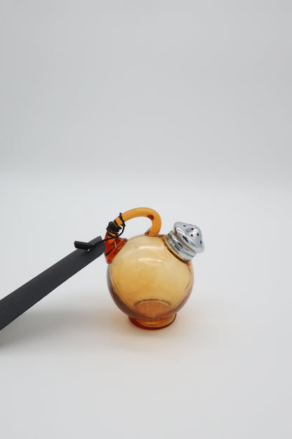 Cambridge Amber Glass Salt Shaker