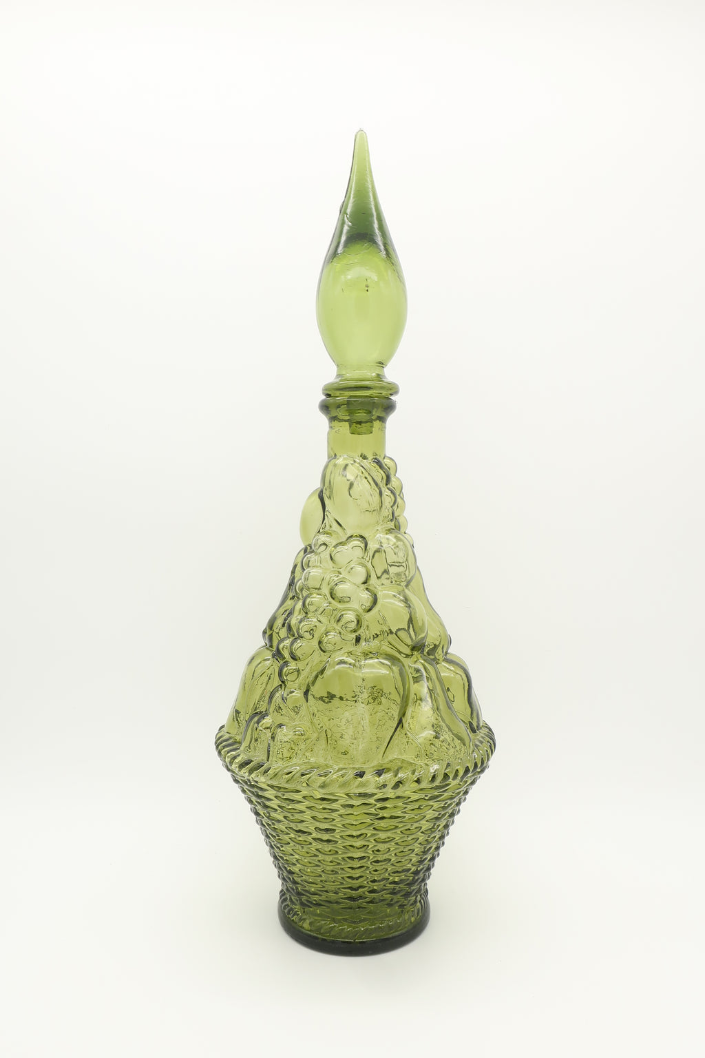 Empoli Green Basket Decanter