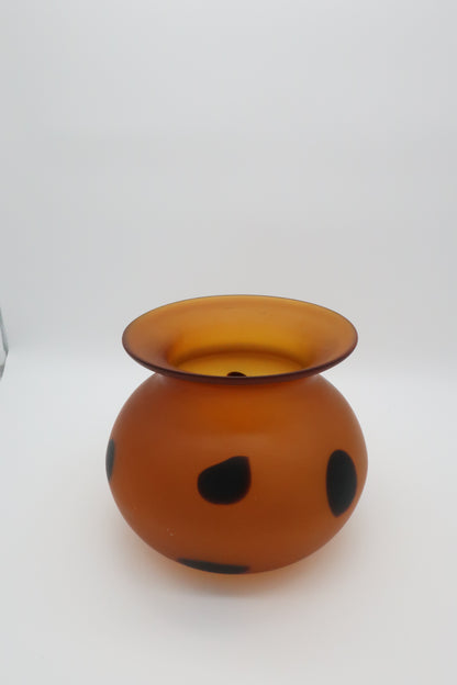 Tortoise Satin Vase