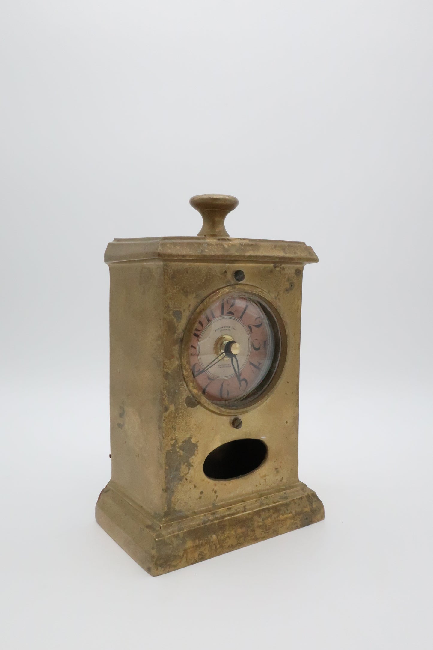 Solid Brass Timeworks Clock