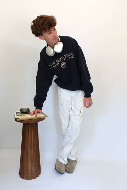 University of Colorado Navy Crewneck