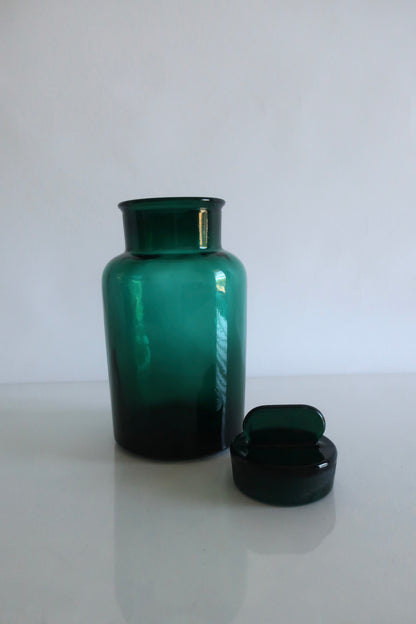 Juniper Teal Italian Lidded Canister