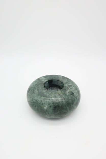 Green Marble Tealight Candle Holder