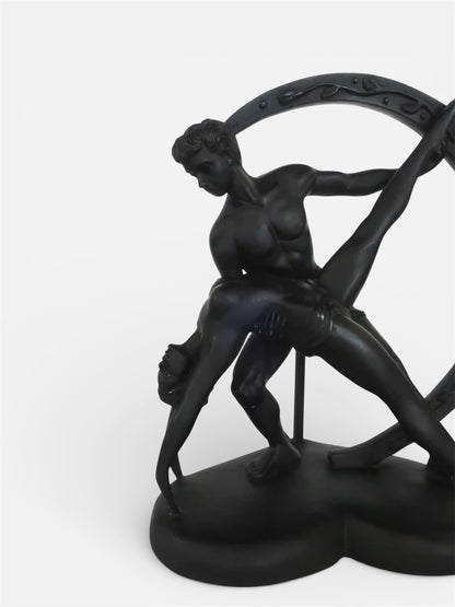 1990’s Nude Dancers Lamp