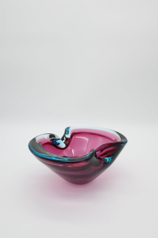 Murano Sommerso Amethyst & Blue Catch-all