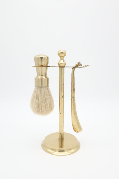 Brass Shaving Set