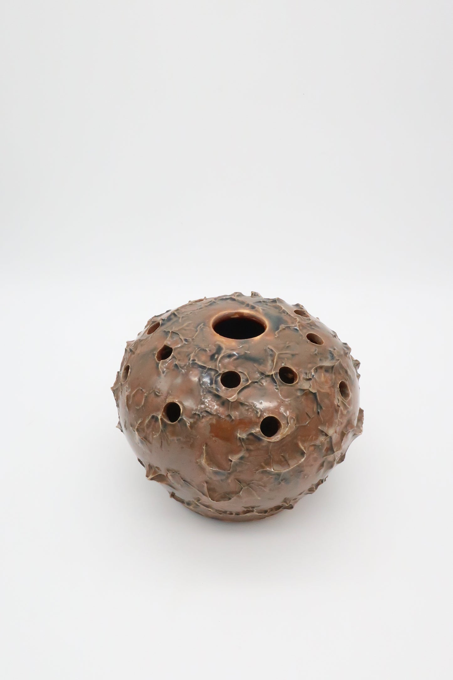 Ceramic Flower Frog Vase