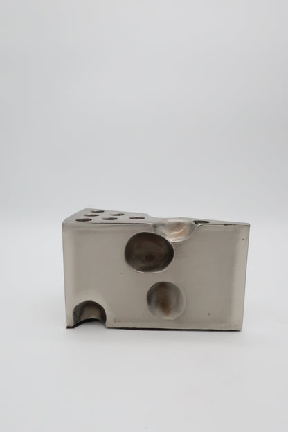 Desktop Metal Swiss Cheese Pen Holder