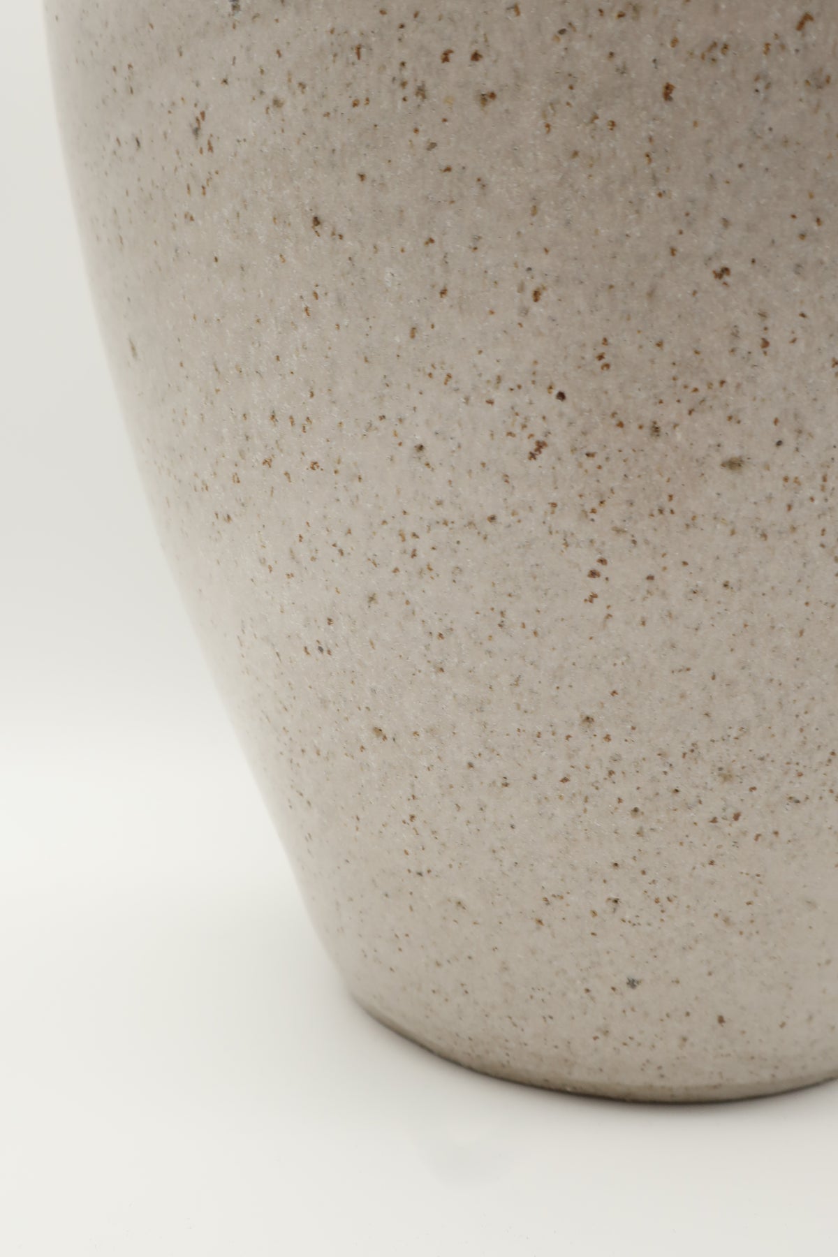 Ceramic Beige Large Vase
