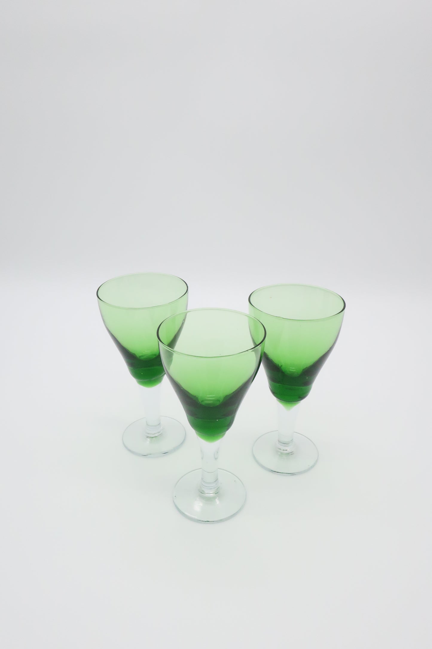 Green Glass Cordials