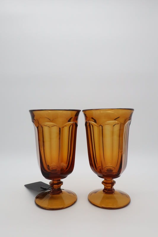 Imperial Amber Goblet