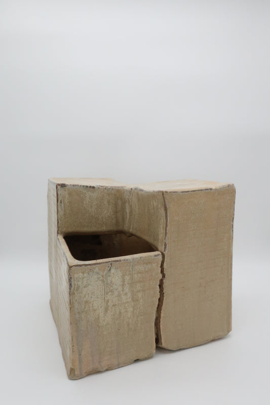 Cubed Pottery Planter