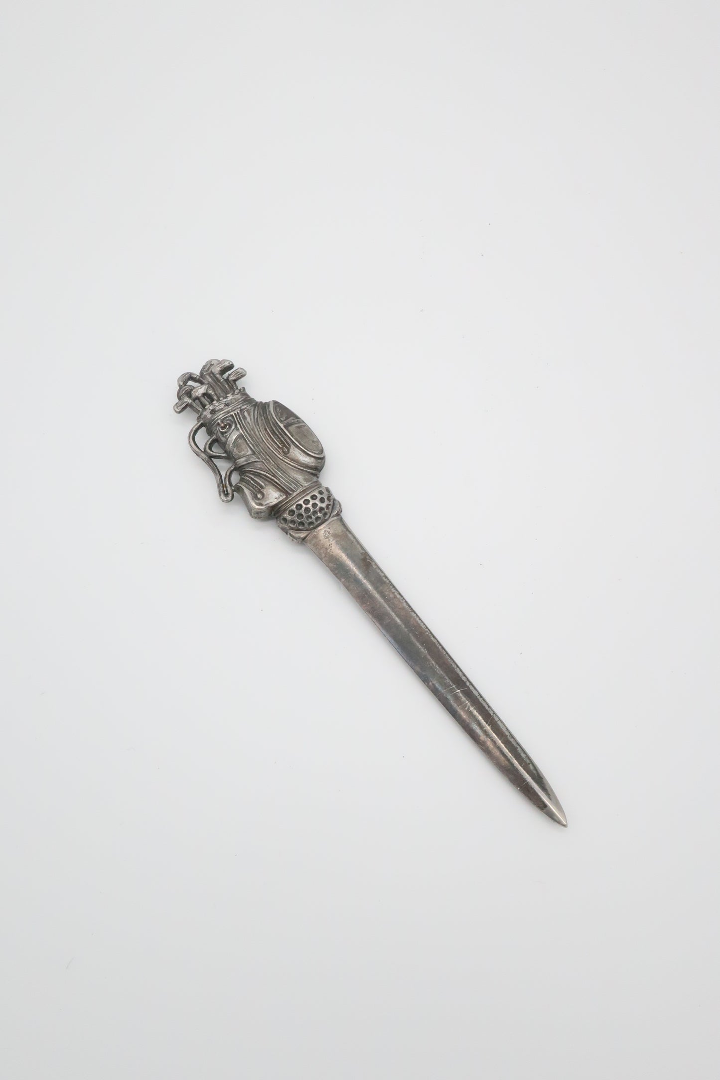 Silver Golf Bag Letter Opener
